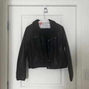 All Black Bomber Jacket